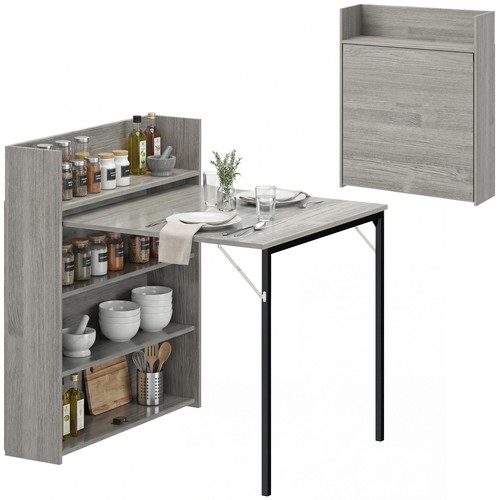 Homcom folding dining - homcom, table