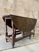 Antique Drop Leaf Dining Table