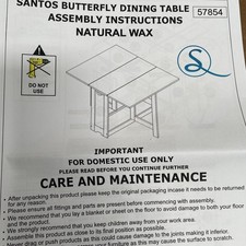 Santos Folding Drop Leaf