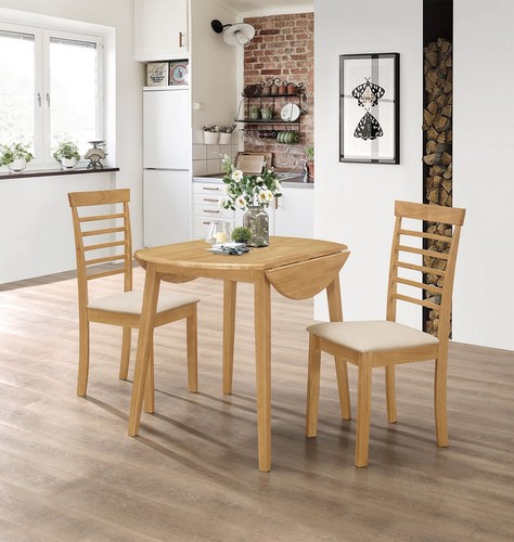 Small solid wooden drop - small,